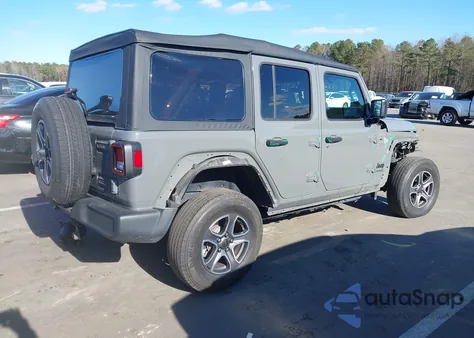 2022 Jeep Wrangler Unlimited Sport S 4X4 из США, поврежденный, VIN 1C4HJXDG9NW183063